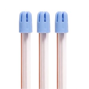 Saliva Ejectors Clear body with blue tip